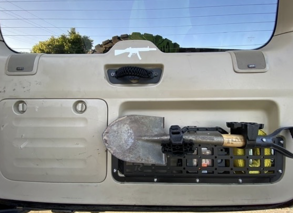 GX470 REAR HATCH HANDLE REPLACEMENT